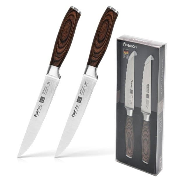 Steyk uchun pichoqlar to‘plami Fissman Lorze 13sm 2545