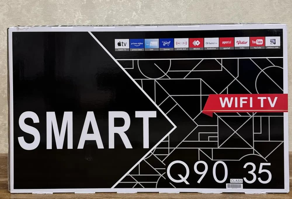 Smart TV Q90-35 32 дюйма Безрамочный Wi-Fi телевизор